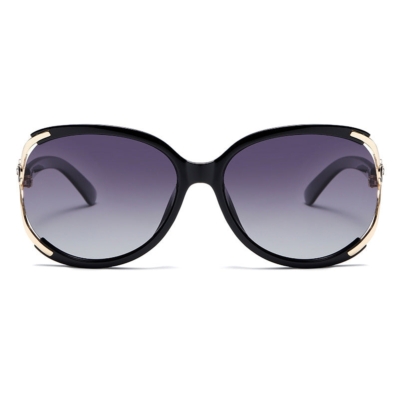 Gafas de sol de PC de gran cuadro de diamante pequeño y pequeño de diamante de diamante de diamante pequeño